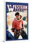 Western Story Magazine: Western Business-null-Framed Art Print