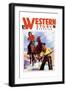 Western Story Magazine: Western Pair-null-Framed Art Print