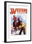 Western Story Magazine: Western Pair-null-Framed Art Print