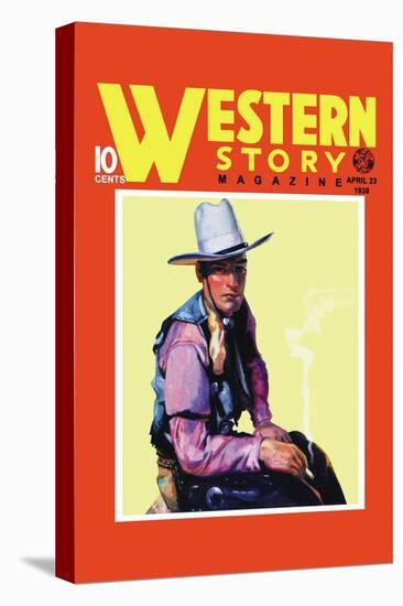 Western Story Magazine: Western Style-null-Stretched Canvas