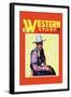 Western Story Magazine: Western Style-null-Framed Art Print