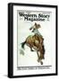 Western Story Magazine-null-Framed Art Print