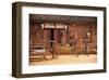 Western Style Cowboy Home-null-Framed Art Print