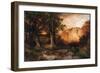 Western Sunset, 1897-Moran-Framed Giclee Print