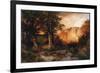 Western Sunset, 1897-Moran-Framed Giclee Print