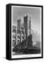 Western Towers, Westminster Abbey, London, 1815-Matthews-Framed Stretched Canvas