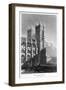 Western Towers, Westminster Abbey, London, 1815-Matthews-Framed Giclee Print