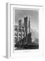 Western Towers, Westminster Abbey, London, 1815-Matthews-Framed Giclee Print