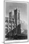 Western Towers, Westminster Abbey, London, 1815-Matthews-Mounted Giclee Print