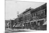 Western View of Central Avenue - Great Falls, MT-Lantern Press-Mounted Art Print