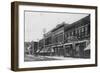Western View of Central Avenue - Great Falls, MT-Lantern Press-Framed Art Print
