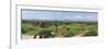 Western view of stupas and temples from top of Shwe San Taw temple, Bagan, Mandalay Region, Myanmar-null-Framed Photographic Print