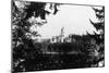 Western View of the Capitol Building - Olympia, WA-Lantern Press-Mounted Art Print