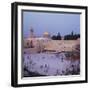 Western (Wailing) Wall and Golden Dome of the Dome of the Rock, Jerusalem, Israel, Middle East-Robert Harding-Framed Photographic Print