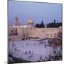 Western (Wailing) Wall and Golden Dome of the Dome of the Rock, Jerusalem, Israel, Middle East-Robert Harding-Mounted Photographic Print