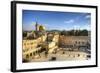 Western Wall and Dome of the Rock in the Old City of Jerusalem, Israel.-SeanPavonePhoto-Framed Photographic Print