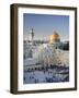 Western Wall and Dome of the Rock Mosque, Jerusalem, Israel-Michele Falzone-Framed Photographic Print