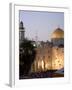 Western Wall, Dome of the Rock, Haram Ash-Sharif, Unesco World Heritage Site-Christian Kober-Framed Photographic Print