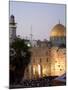 Western Wall, Dome of the Rock, Haram Ash-Sharif, Unesco World Heritage Site-Christian Kober-Mounted Photographic Print