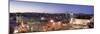 Western Wall, Dome of the Rock Mosque and Panoramic View of the Old City of Jerusalem, Israel-Michele Falzone-Mounted Photographic Print