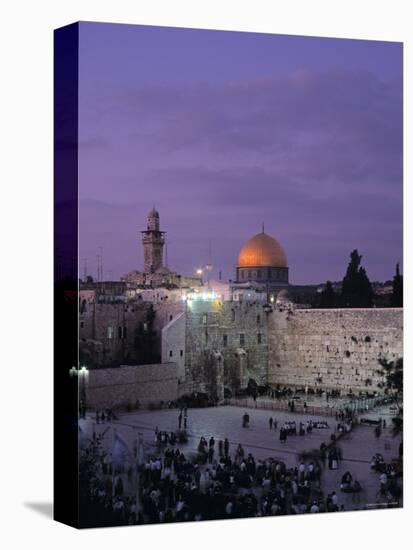 Western Wall, Jerusalem, Israel-Jon Arnold-Stretched Canvas