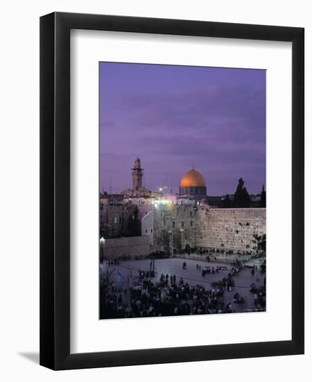 Western Wall, Jerusalem, Israel-Jon Arnold-Framed Premium Photographic Print