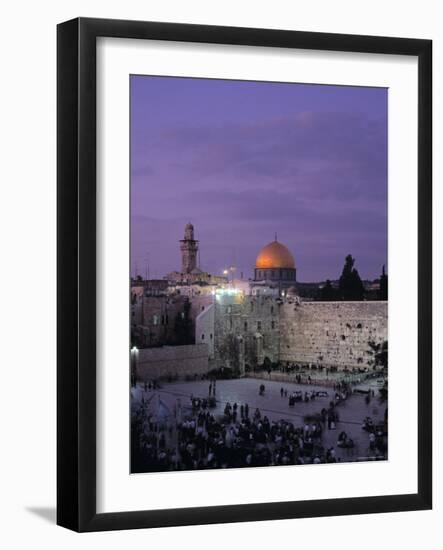 Western Wall, Jerusalem, Israel-Jon Arnold-Framed Photographic Print