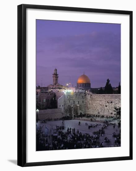 Western Wall, Jerusalem, Israel-Jon Arnold-Framed Photographic Print