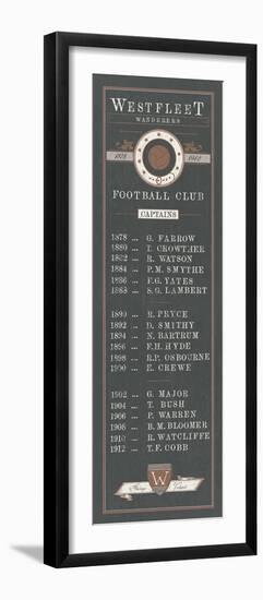 Westfleet Wanderers-The Vintage Collection-Framed Giclee Print