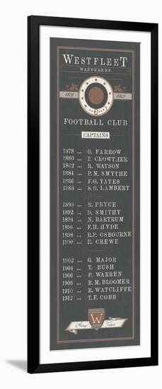 Westfleet Wanderers-The Vintage Collection-Framed Giclee Print