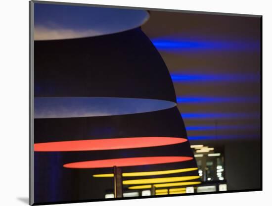 Westfriedhof U-Bahn Station, Munich, Bavaria, Germany-Walter Bibikow-Mounted Photographic Print