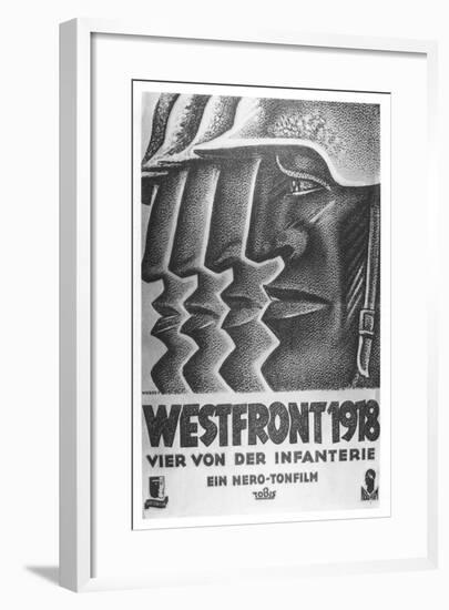 Westfront, 1918-null-Framed Giclee Print