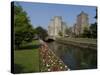 Westgate and Westgate Gardens, Canterbury, Kent, England, United Kingdom, Europe-Ethel Davies-Stretched Canvas