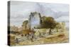 Westham Church, Pevensey, East Sussex, 1851-1859-John Gilbert-Stretched Canvas