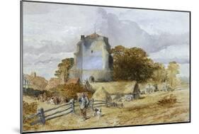 Westham Church, Pevensey, East Sussex, 1851-1859-John Gilbert-Mounted Giclee Print