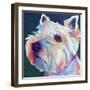 Westie - Chispy 3-Dawgart-Framed Giclee Print