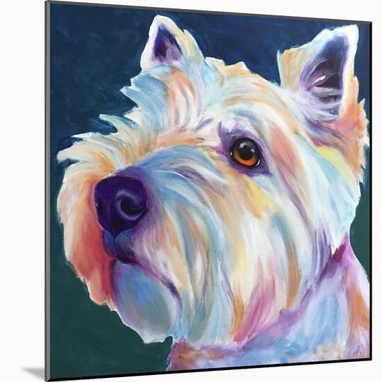 Westie - Chispy 3-Dawgart-Mounted Giclee Print