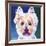 Westie Rockette-Dawgart-Framed Giclee Print