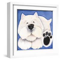 Westie-Kate Mawdsley-Framed Giclee Print