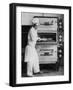 Westinghouse Electric Baking Oven, Cafeteria Kitchen, Showing a Chef at Work, 1927-null-Framed Premium Photographic Print
