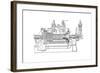 Westinghouse-Parsons Steam Turbine-Mark Sykes-Framed Giclee Print