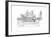 Westinghouse-Parsons Steam Turbine-Mark Sykes-Framed Giclee Print