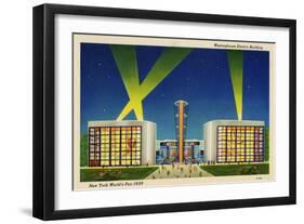 Westinghouse Westinghouse Electric Building. New York World's Fair 1939.-null-Framed Art Print