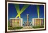 Westinghouse Westinghouse Electric Building. New York World's Fair 1939.-null-Framed Art Print