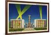 Westinghouse Westinghouse Electric Building. New York World's Fair 1939.-null-Framed Art Print