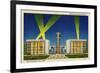 Westinghouse Westinghouse Electric Building. New York World's Fair 1939.-null-Framed Art Print