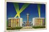 Westinghouse Westinghouse Electric Building. New York World's Fair 1939.-null-Mounted Art Print