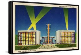 Westinghouse Westinghouse Electric Building. New York World's Fair 1939.-null-Framed Stretched Canvas