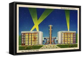 Westinghouse Westinghouse Electric Building. New York World's Fair 1939.-null-Framed Stretched Canvas