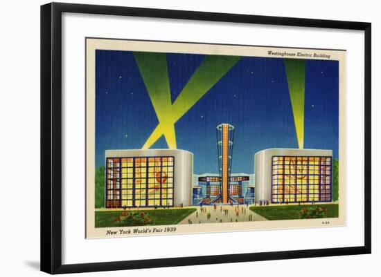 Westinghouse Westinghouse Electric Building. New York World's Fair 1939.-null-Framed Art Print